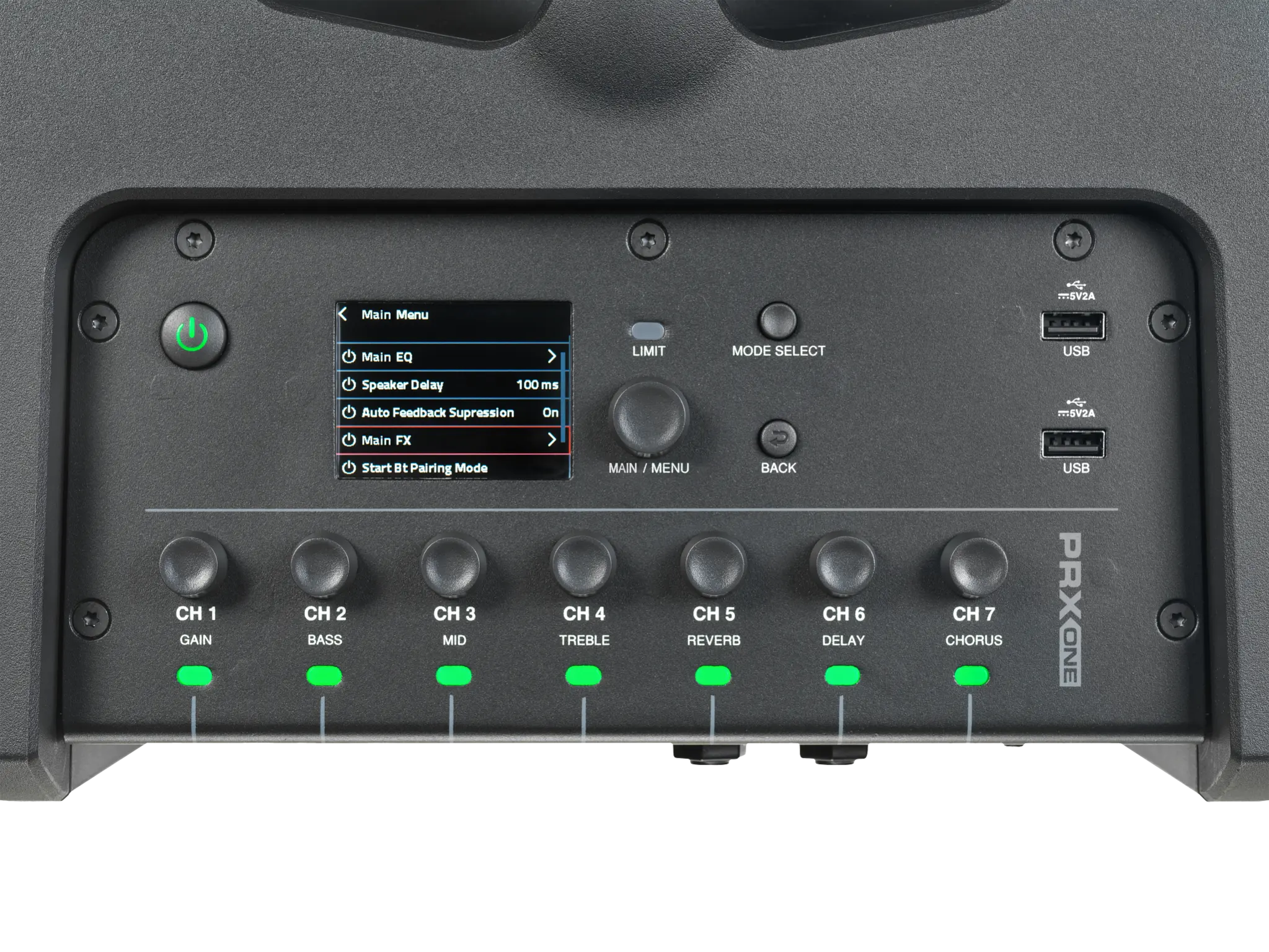 PRX ONE - PA DE COLUNA TUDO EM UM COM MIXER E DSP - Imagem 14