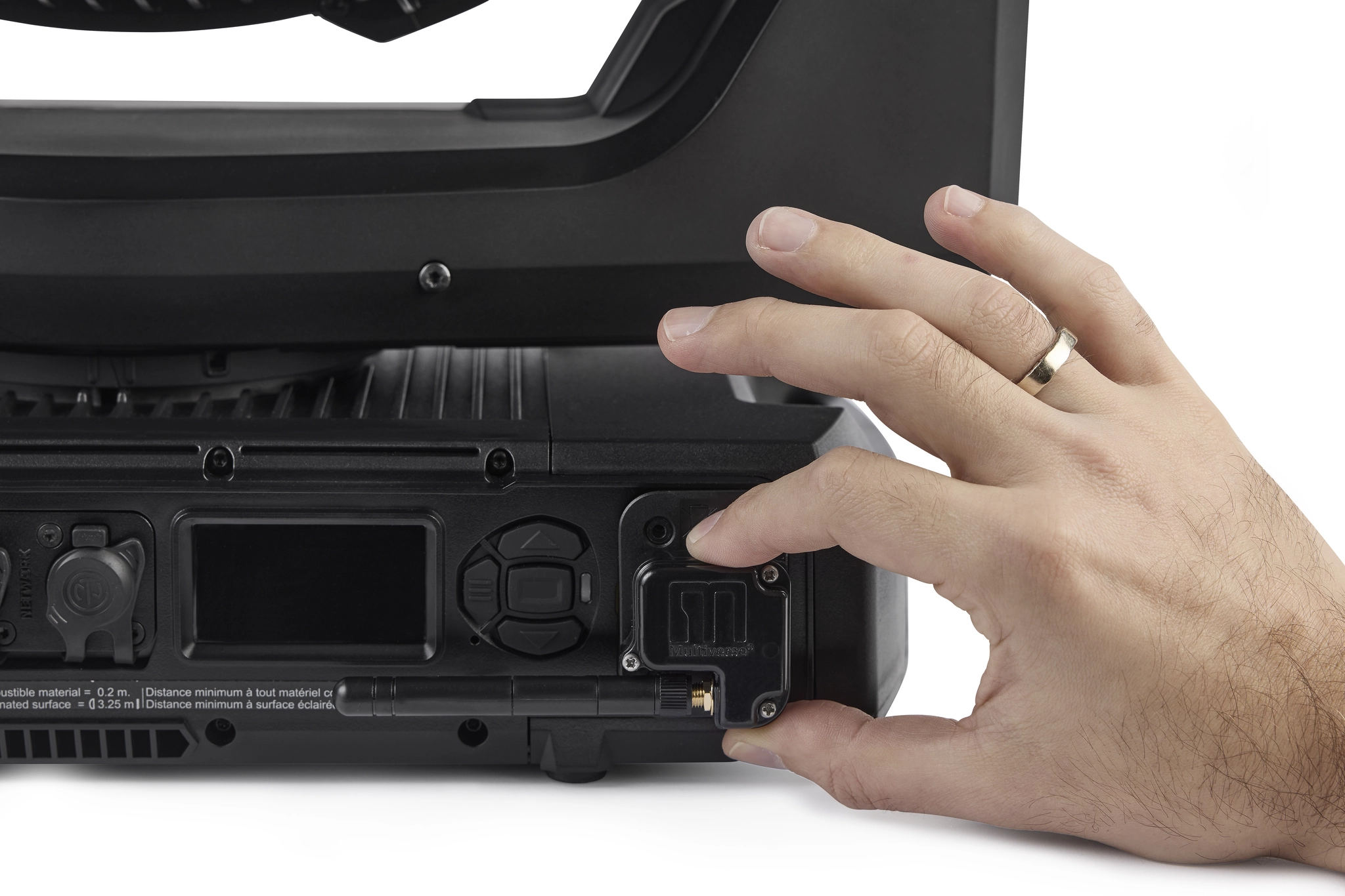 MAC Aura Raven XIP | Moving Head WASH LED IP com Pixel Mapping - Imagem 11